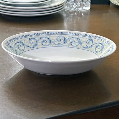 Johnson Brothers Acanthus Oval Vegetable Serving Bowl 9"