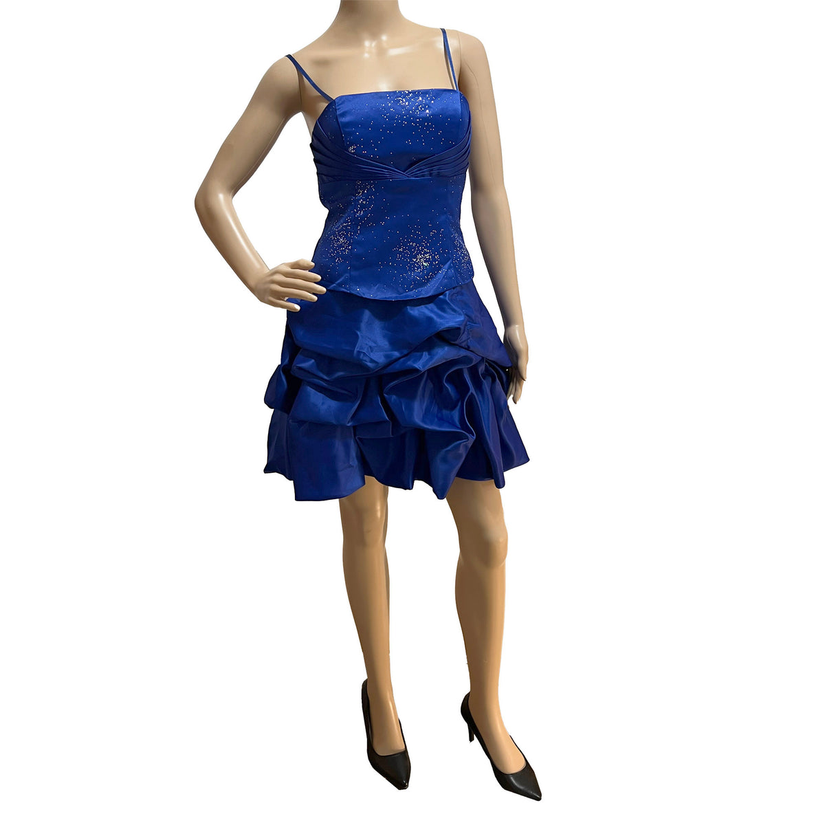 hailey logan by adrianna papell blue dress Royal Bubble Dress, 7-8 – eBargainsAndDeals Vintage Store this sunny dress features