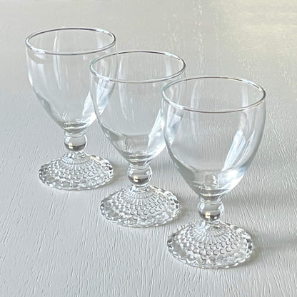 Anchor-Hocking-Clear-Bubble-Foot-Goblets.-Shop-eBargainsAndDeals.com