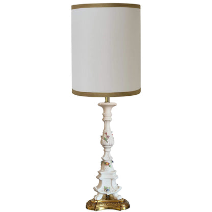 Bassano-White,-Blue,-Pink-Floral-Porcelain-Capodimente-Table-Lamp.