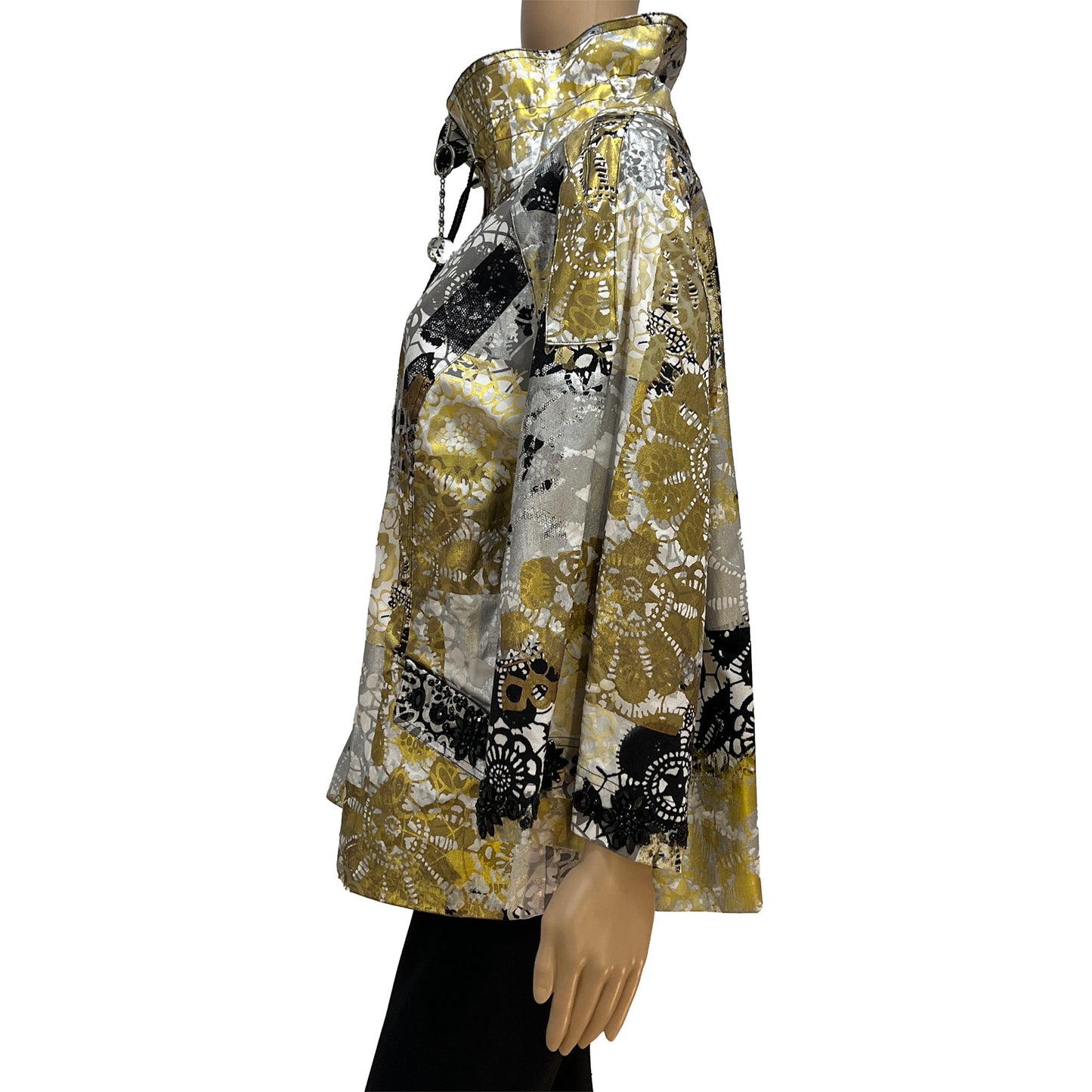 Berek-2-Womens-Metallic-Jacket.-Full-Zip.-Cowel-Neckline.-Shop-eBargainsAndDeals.com
