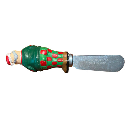 Santa Claus Cheese Spreader Knife by Boston Warehouse - 4 3/4 in.