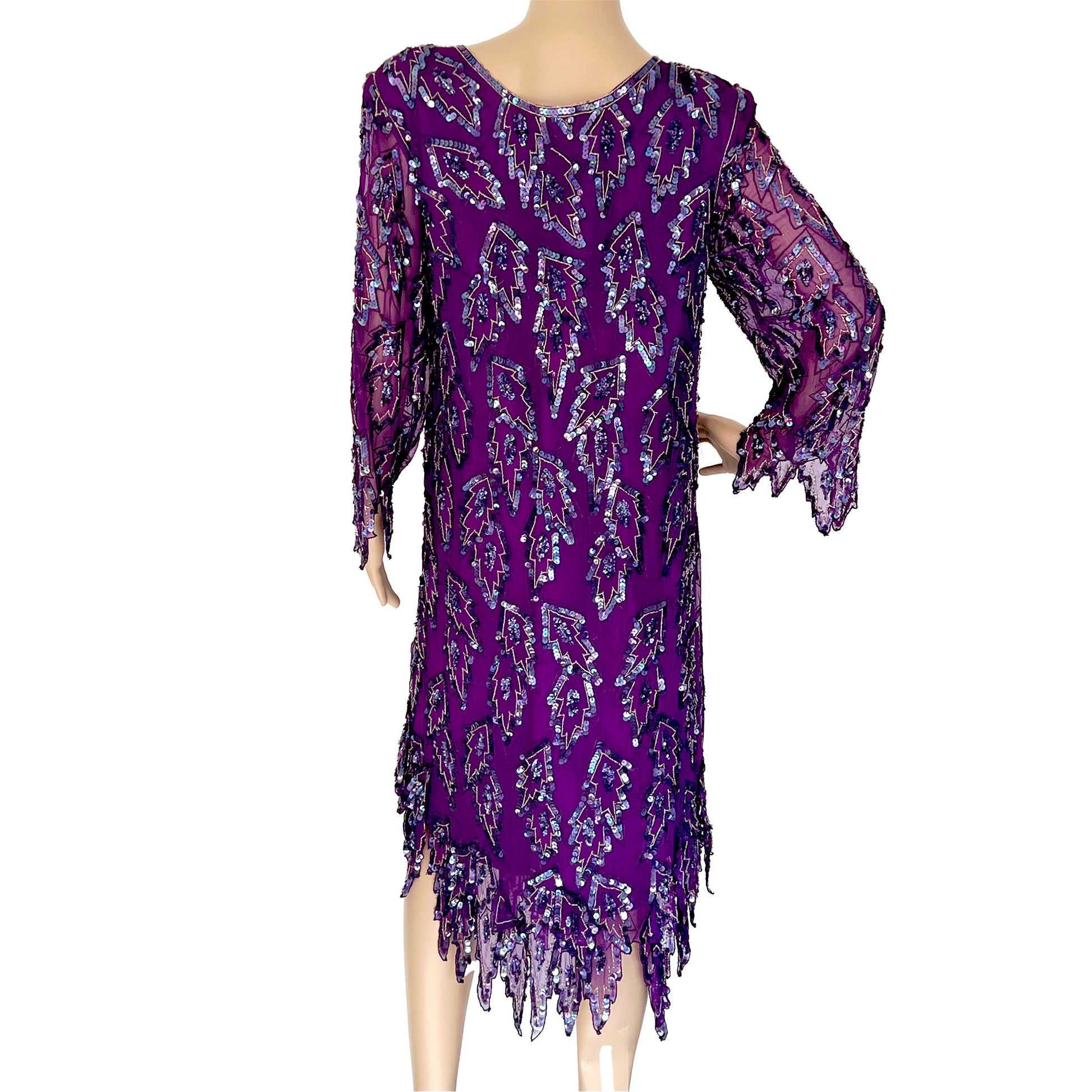 CARINA-Bead-and-Sequin-Purple-Silk-Evening-Dress.-Shop-eBargainsAndDeals.com