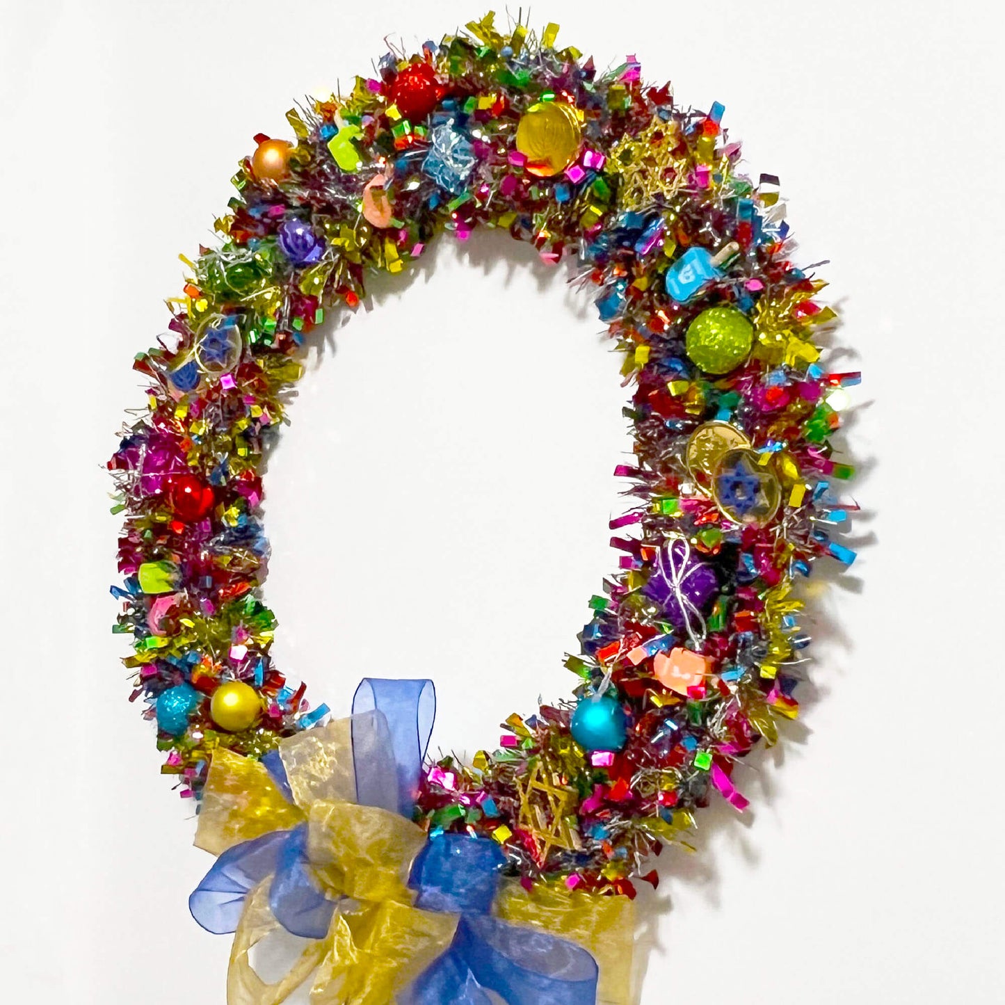 Colorful-Hanukkah-Door-Wreath.-Close-up.right-side.- 