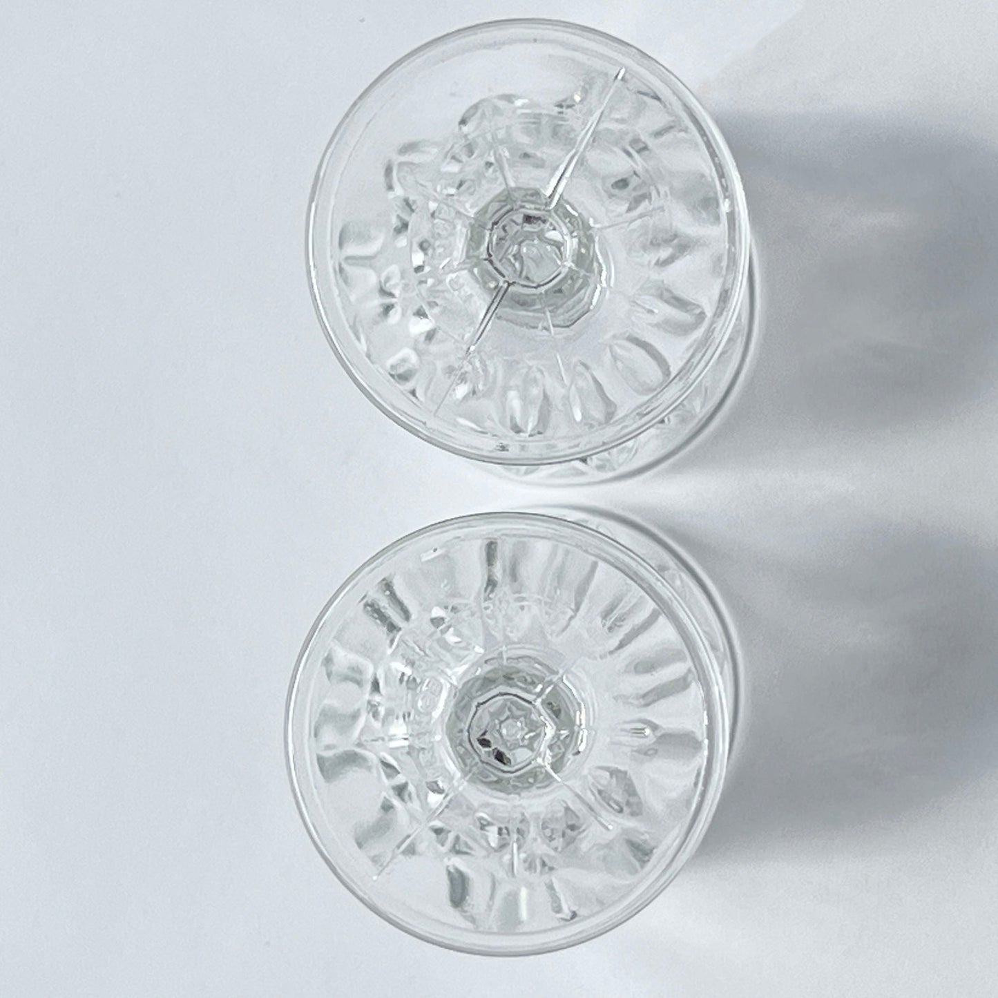 Cristal D'arques Durand Clear Stemmed Cordial Glasses - Set of 2