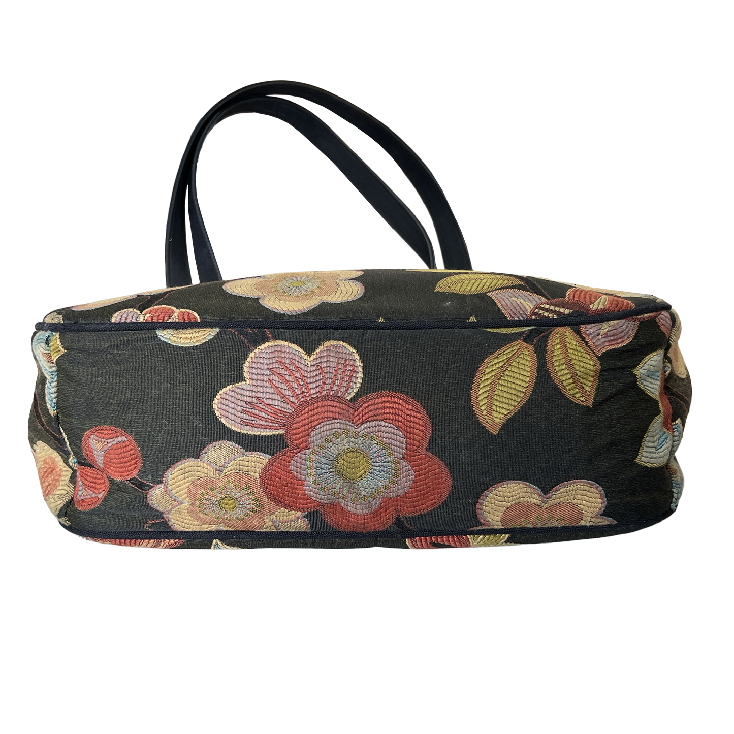 Danny-K-Mona-floral tapestry Shoulder-Bag-Bottom-View