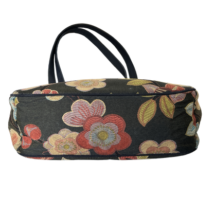 Danny-K-Mona-floral tapestry Shoulder-Bag-Bottom-View