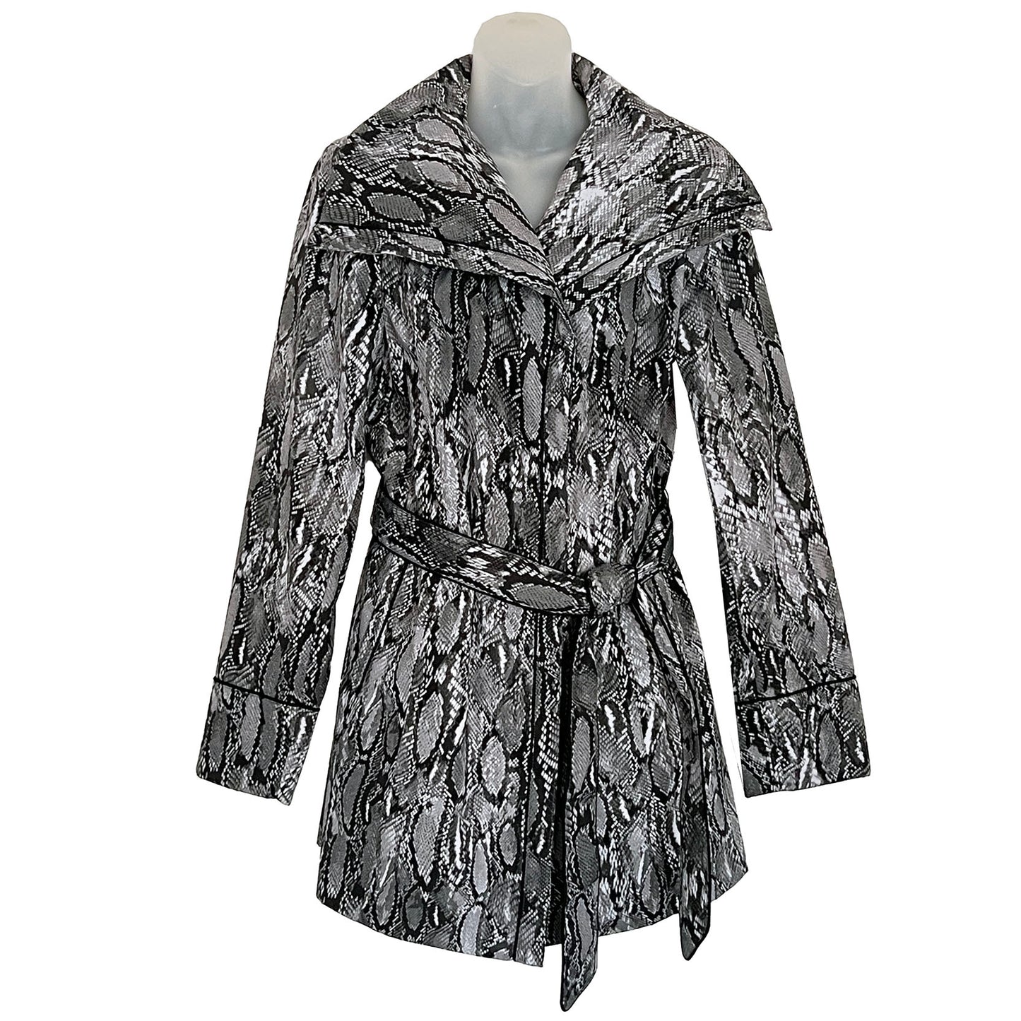 Dennis-by-Dennis-Basso-Faux-Reptile-Wrap-Trench-Raincoat-Small.