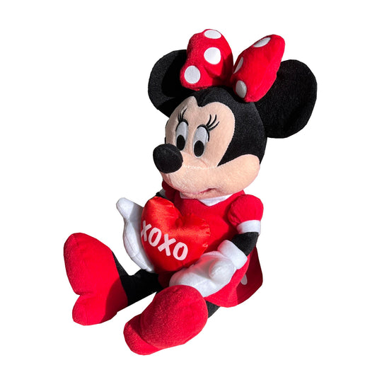 Disney-Minnie-Mouse-Plush-Stuffed-Animal.-Side-view.