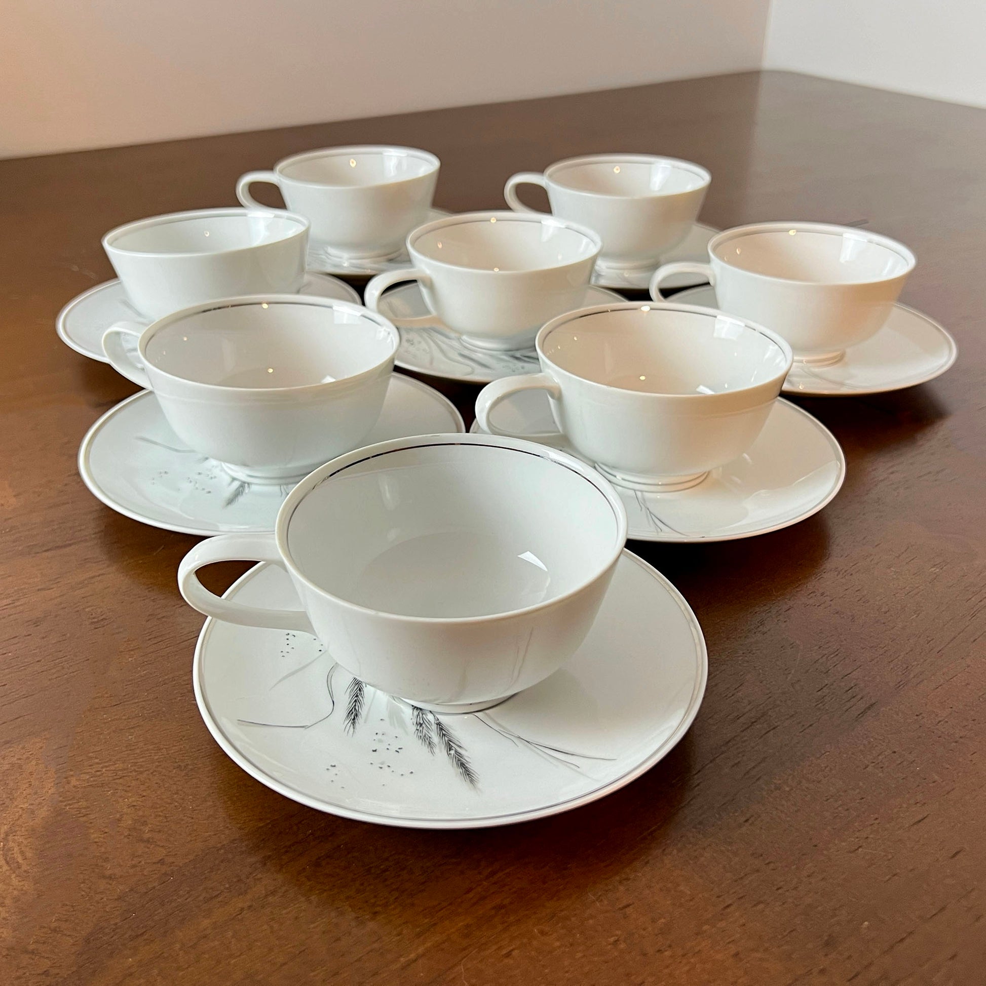 Easterling-Kora-China-Cups-and-Saucers.-Side-view.-Shop-eBargainsAndDeals.com