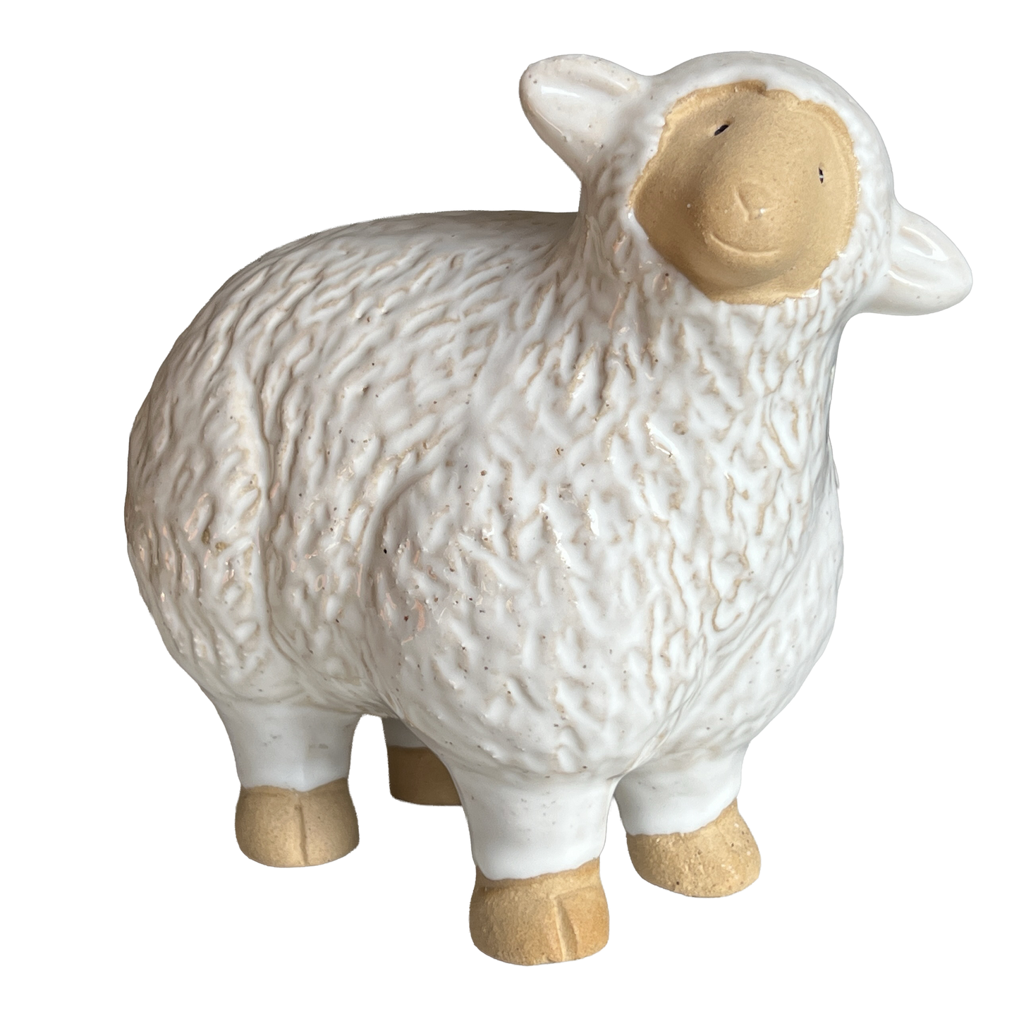 Glazed-Lamb-Pottery-Nativity-Scene-Rustic-Decor