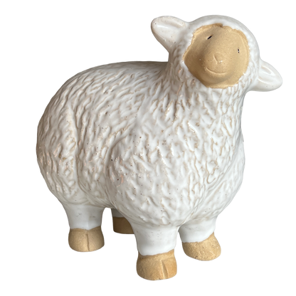 Glazed-Lamb-Pottery-Nativity-Scene-Rustic-Decor