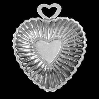 Godinger-Silver-Ribbed-Heart-Shaped-Bowl-Back-Side-View.