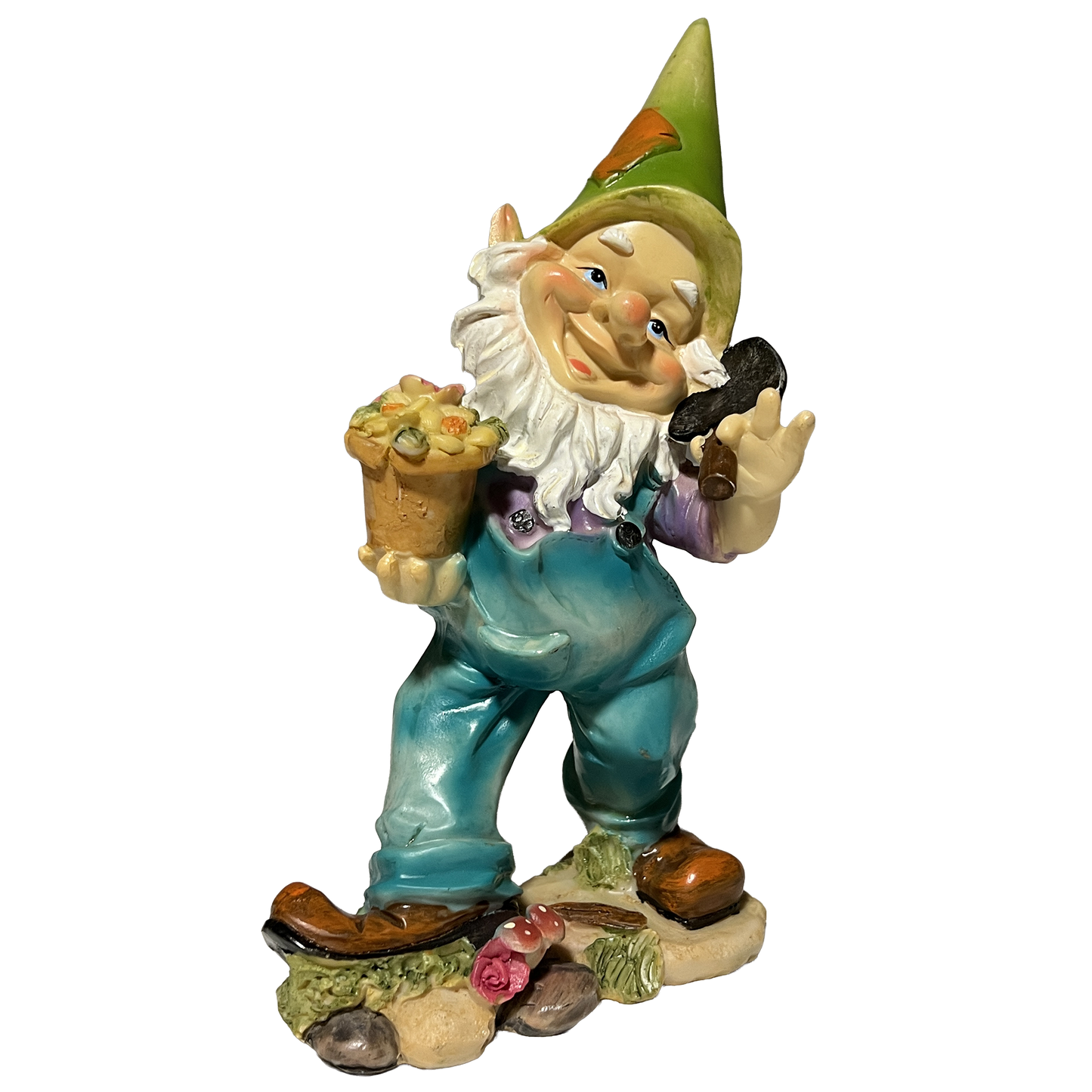 Elves, Gnomes, Dwarfs Resin Figurines -8-in - Set of 4 Holiday & Seasonal Decor