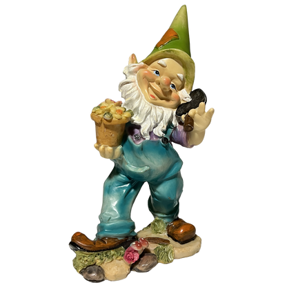 Elves, Gnomes, Dwarfs Resin Figurines -8-in - Set of 4 Holiday & Seasonal Decor