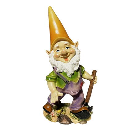 Elves, Gnomes, Dwarfs Resin Figurines -8-in - Set of 4 Holiday & Seasonal Decor