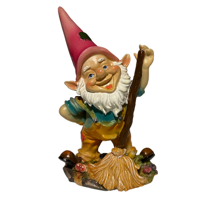 Elves, Gnomes, Dwarfs Resin Figurines -8-in - Set of 4 Holiday & Seasonal Decor