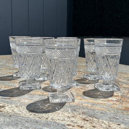 Imperial-Glass-Iced-Tea-Cape-Cod-Glasses. Shop-eBargainsAndDeals.com.