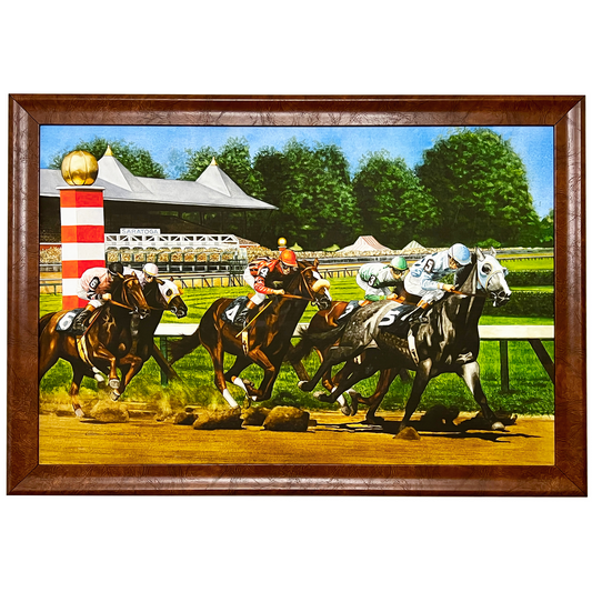 L-Blackburn-Horse-Racing_-Saratoga-Spring_-NY.-The-Glory-Road-Framed-Art-cw.-Shop-eBargainsAndDeals.com