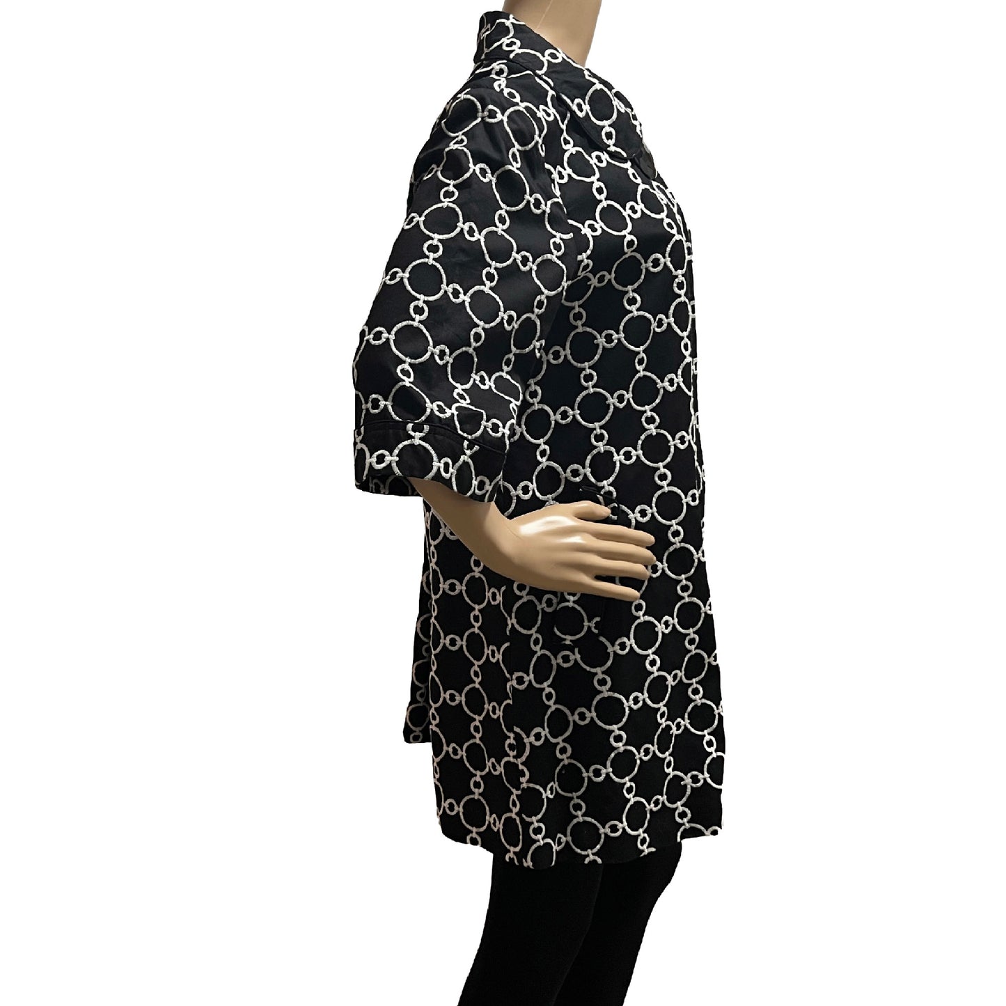 Luii-Black_-White-Embroidered-Jacket.-Side-view.-Shop-eBargainsAndDeals.com