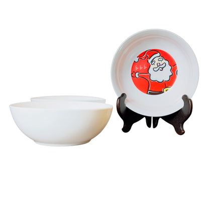 Max-and-Lucy-Santa-HO-HO-HO-soup-and-cereal-bowls,-set-of-3_