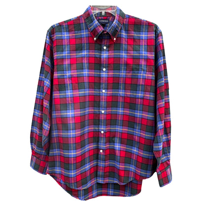 Men's Lands' End long-sleeve-button-down-shirt