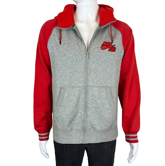 Nike-Air-Red-and-Gray-Full-Zip-Hoodie-Jacket.-Shop-eBargainsAndDeals.com