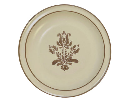 Pfaltzgraff-Village-Brown-Stone-Dinner-Plates.-Set-of-5.-Unused!-Shop-eBargainsAndDeals.com