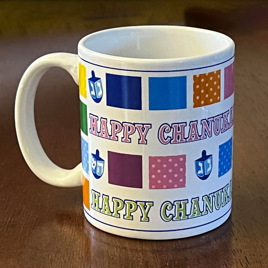  Rite-Lite-Chanukah-Express-Happy-Chanukah-Porcelain-Mug.