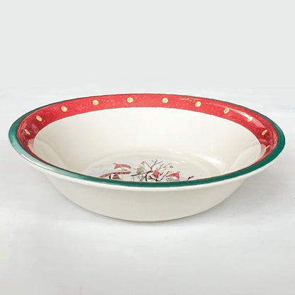 Royal-Seasons-Snowmen-10-inch-Stoneware-Serving-Bowl-side-view.-