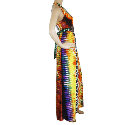 Roz_Ali-Sleeveless-Geometric-Maxi-Dress.-Side-view-2.-Shop-eBargainsAndDeals.com