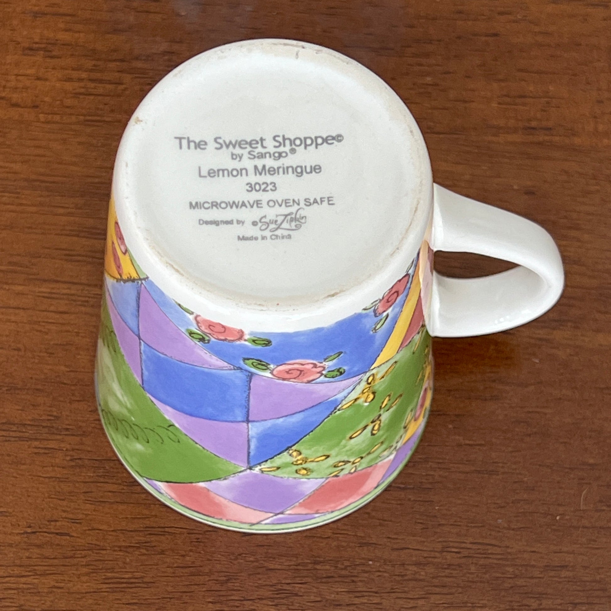 Sango-Sweet-Shoppe-Lemon-Meringue-Coffee-mug.-Bottom-view.-Shop-eBargainsAndDeals.com