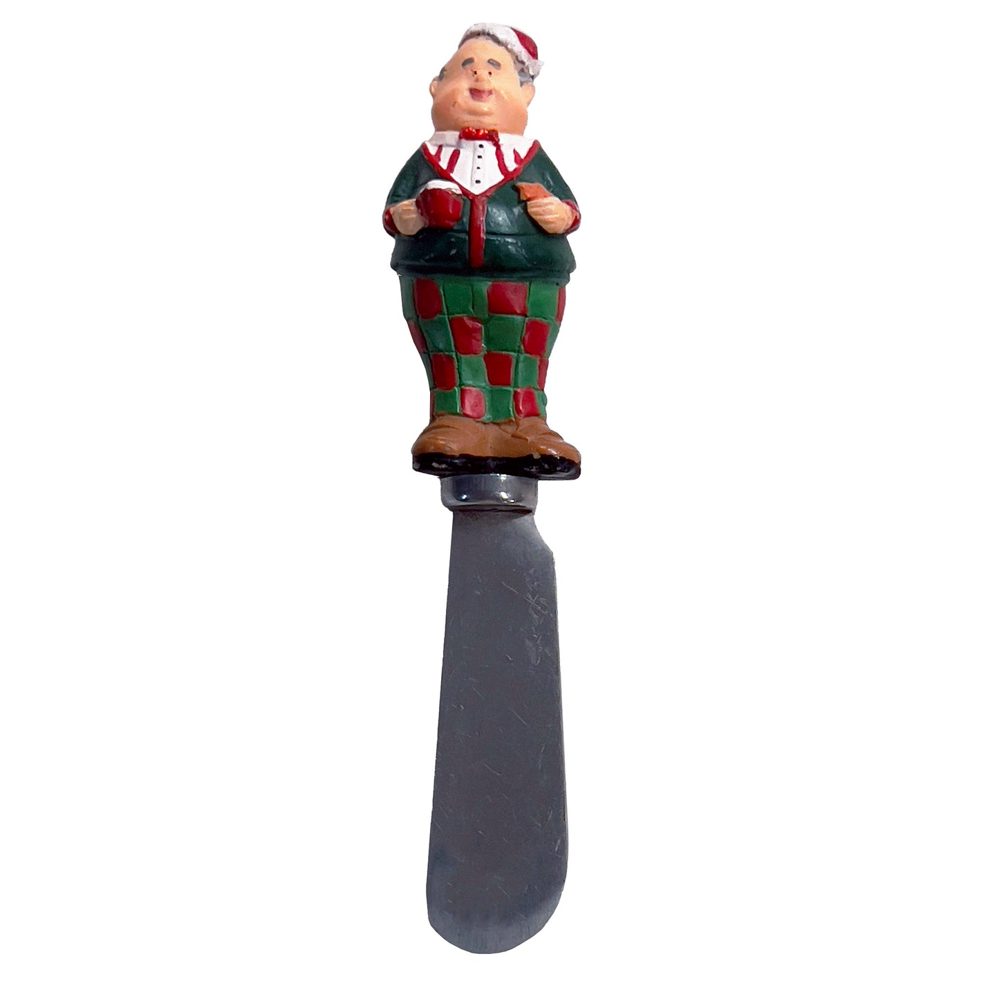 Santa Claus Cheese Spreader Knife by Boston Warehouse - 4 3/4 in.