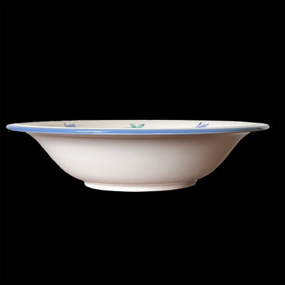 Savoir-Vivre-Portofino-Blue-Round-Vegetable-Bowl-for-Entertaining.-Shop-eBargainsAndDeals.com