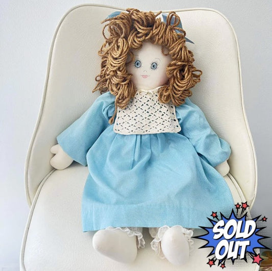 20" Ragamuffins Handmade Cloth Doll by C.Buehner