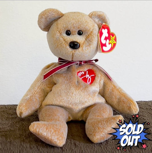 Ty Signature Bear 1999 - Beanie Baby Collectible Toy