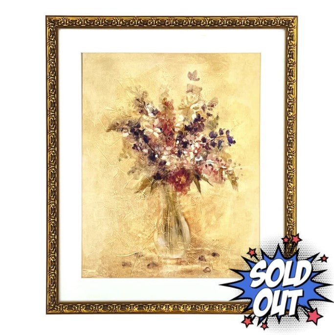 Floral Bouquet Framed Art Print, Cheri Blum