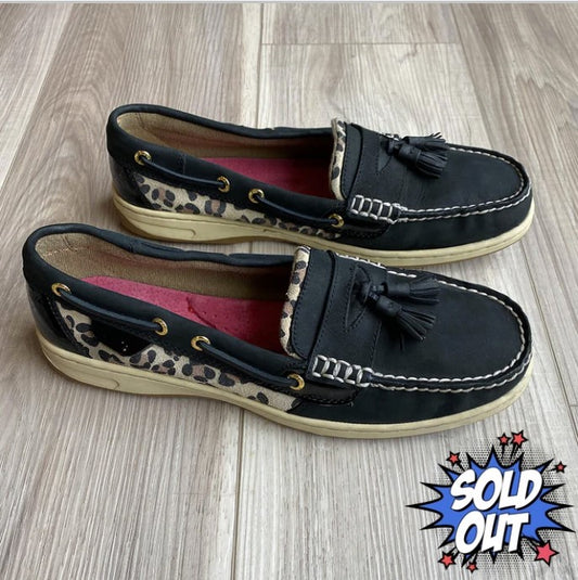 Sperry Tassel Fish Boat Shoes 9.5M