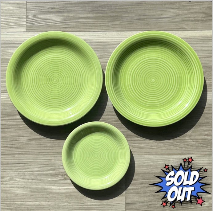 Citrus Grove Spring Green China Plates