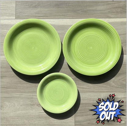 Citrus Grove Spring Green China Plates