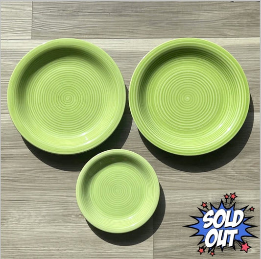 Citrus Grove Spring Green China Plates