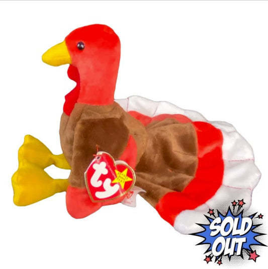 Ty Gobbles the Turkey Beanie Babies Collection 1996