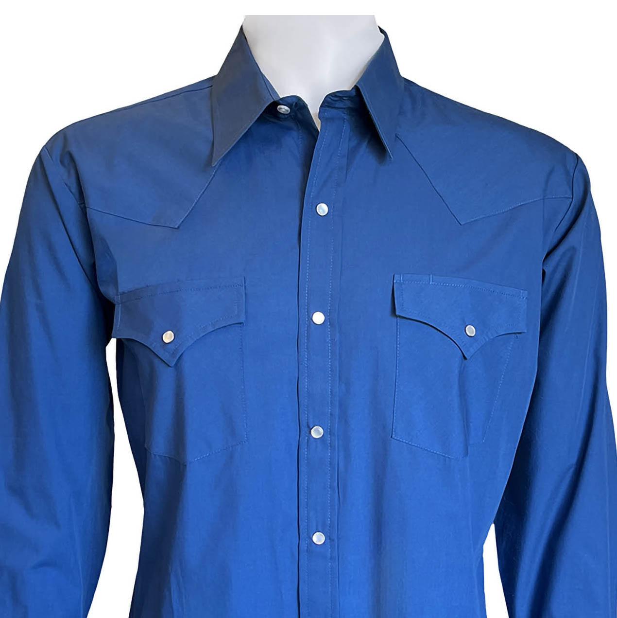 Sheplers-Men_s-Blue-Long-Sleeve-Cowboy-Shirt.-Size-Large.--Shop-eBargainsAndDeals.com