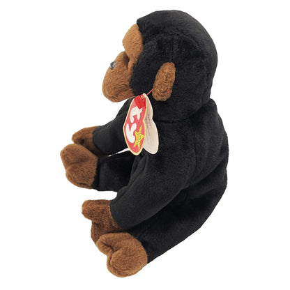 Ty-Congo-the-Gorilla-1996.-Original-Beanie-Babies.-Side-view-2.-