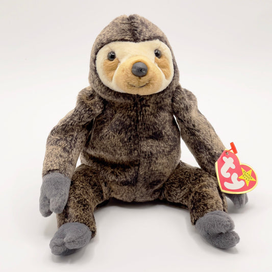 Ty-Slowpoke-Sloth-1999-Original-Beanie-Baby.-Front-view.