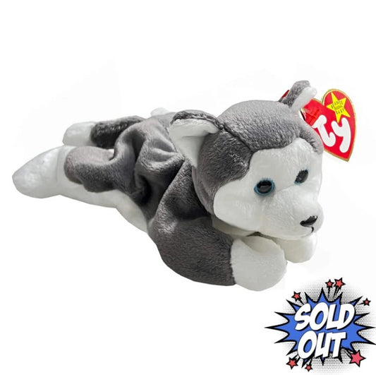 1996 Ty Original Beanie Babies NANOOK the HUSKY DOG, Retired