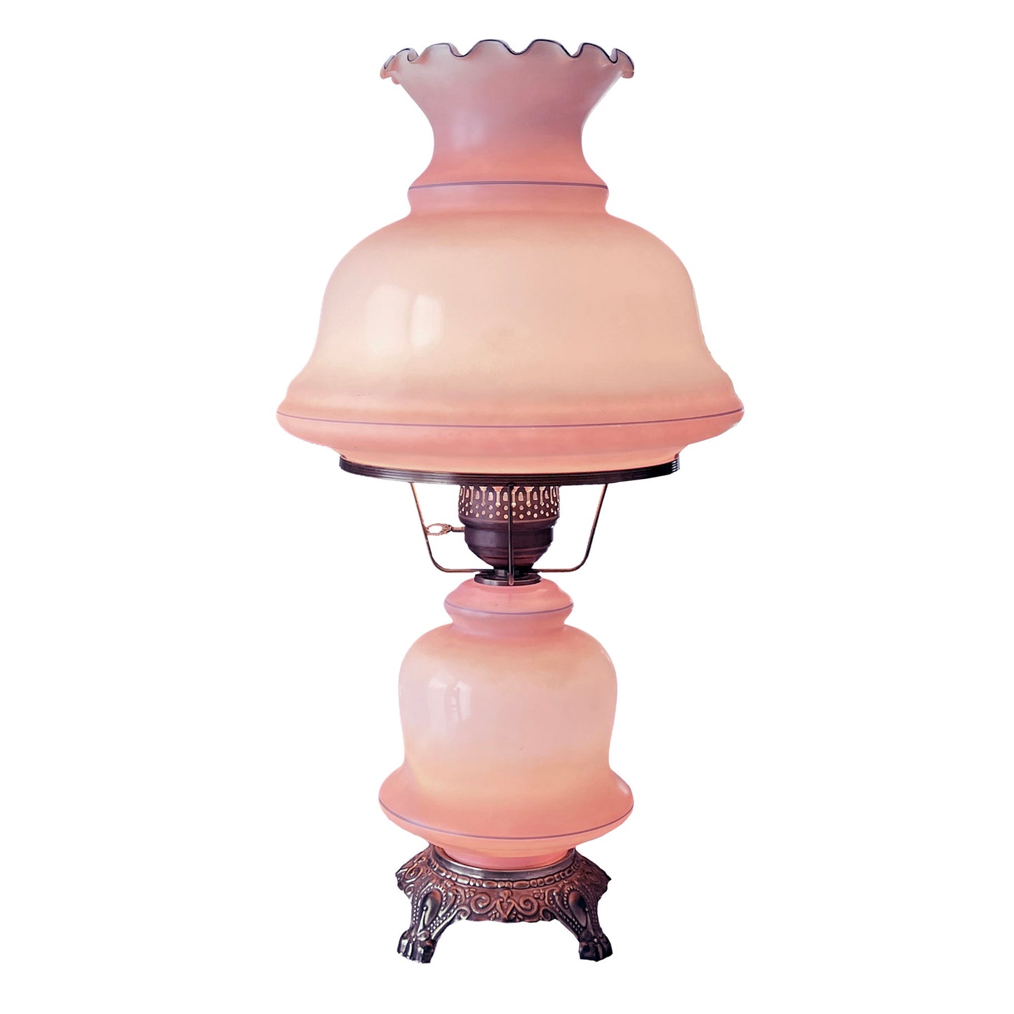 Vintage-Blush-Pink-Floral-Glass-Hurricane-Lamp-back-view.