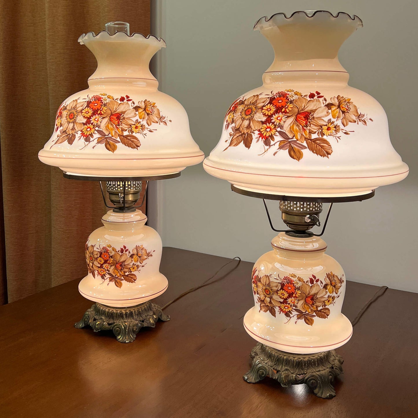Vintage-Hurricane-Glass-Table-Lamps.-Angle-view.-Shop-eBargainsAndDeals.com