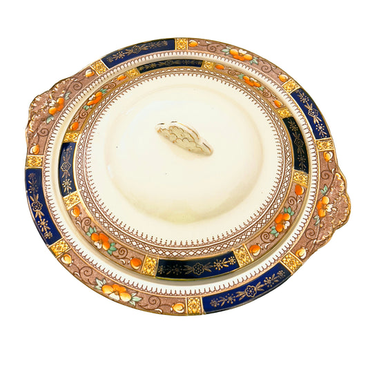 Vintage-Queen-Mary-Covered-Serving-Bowl