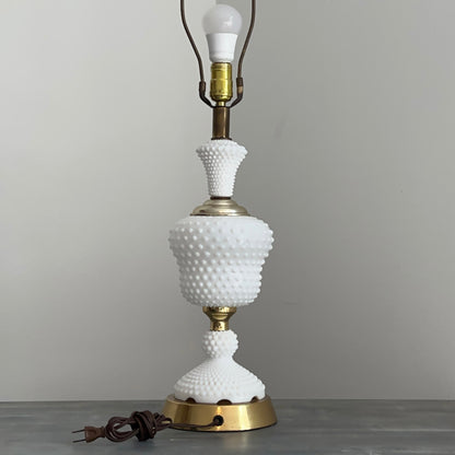 Vintage-White-Hobnail-Tall-Table-Lamp.-Shop-eBargainsAndDeals.com